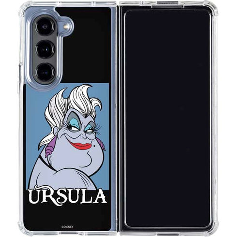 Disney Villains Ursula Galaxy Z Fold5 5G Clear Case