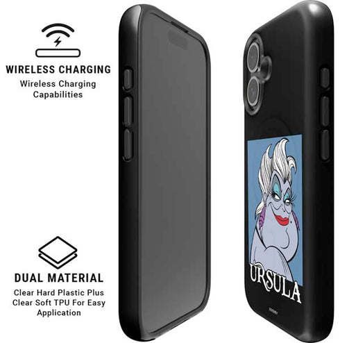Disney Villains Ursula iPhone 16 Magsafe Impact Case