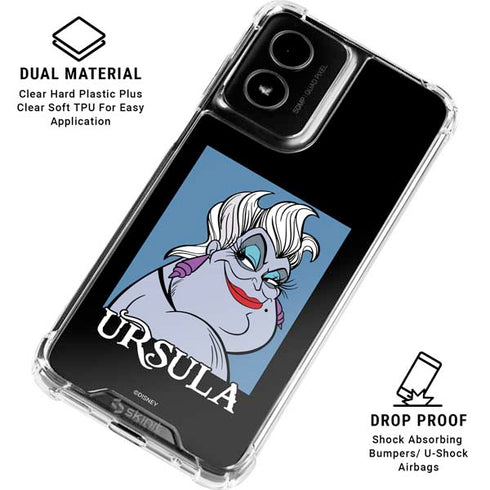 Disney Villains Ursula Moto G Power 5G (2024) Clear Case
