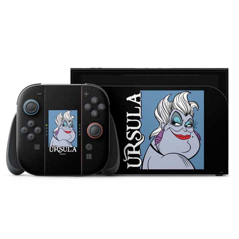 Disney Villains Ursula Nintendo Switch 2 (2025) with Joy-Con Skin