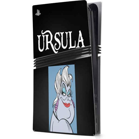 Disney Villains Ursula PS5 Pro Console Skin