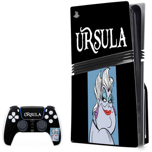 Disney Villains Ursula PS5 Pro Disk Bundle Skin