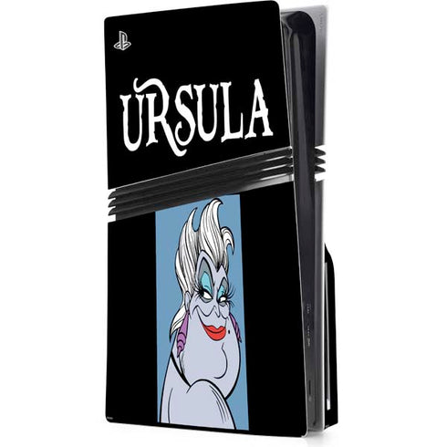 Disney Villains Ursula PS5 Pro Disk Console Skin