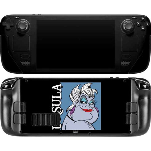 Disney Villains Ursula Steam Deck Handheld Gaming Computer OLED Skin