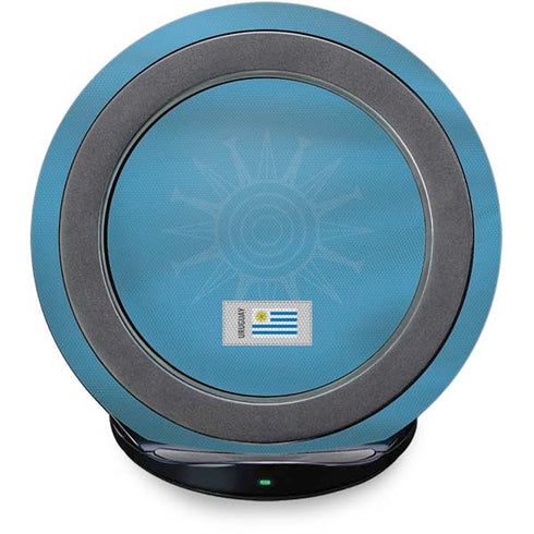 Uruguay Soccer Flag Fast Charge Wireless Charging Stand Skin