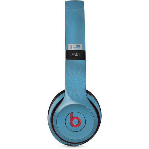 Uruguay Soccer Flag Beats Solo 2 Wireless Skin