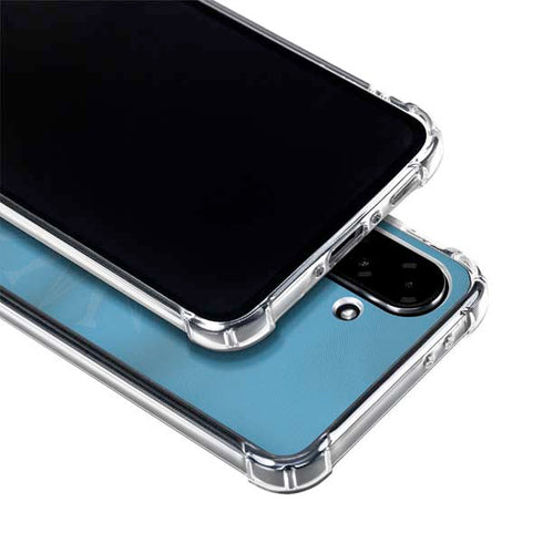 Uruguay Soccer Flag Galaxy A36 5G Clear Case