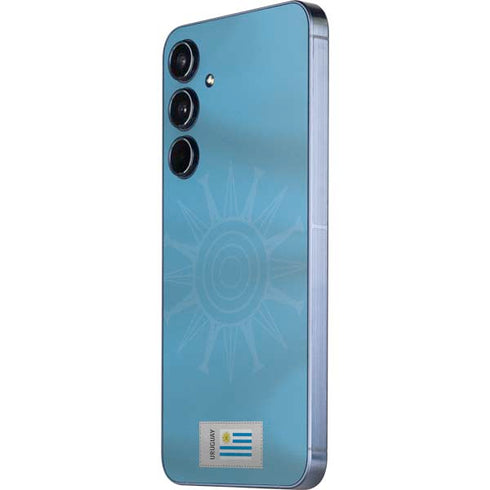 Uruguay Soccer Flag Galaxy A55 5G Skin