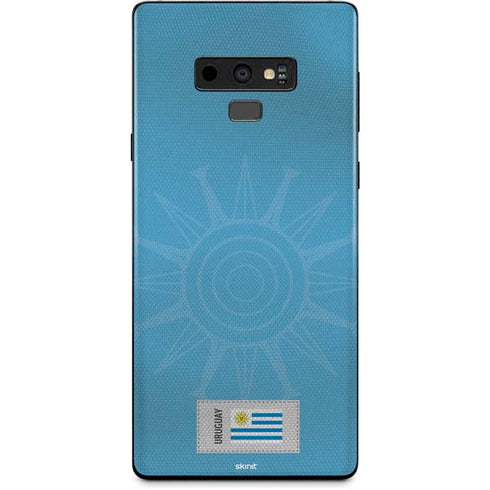 Uruguay Soccer Flag Galaxy Note 9 Skin