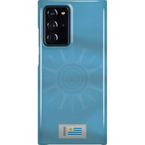 Uruguay Soccer Flag Galaxy Cases