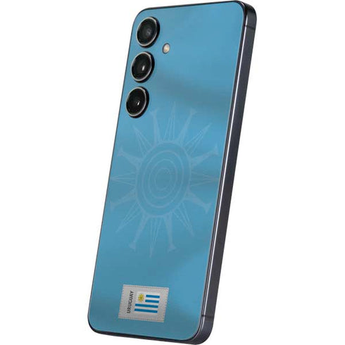 Uruguay Soccer Flag Galaxy S25 Skin