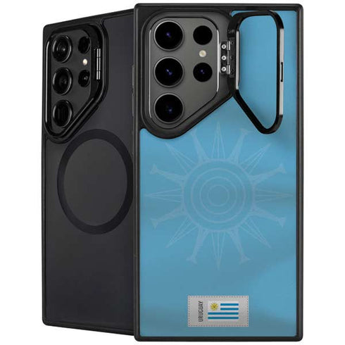 Uruguay Soccer Flag Galaxy Cases