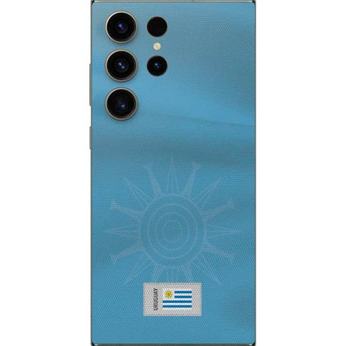 Uruguay Soccer Flag Galaxy S24 Ultra Skin