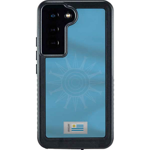 Uruguay Soccer Flag Galaxy S24 Waterproof Case