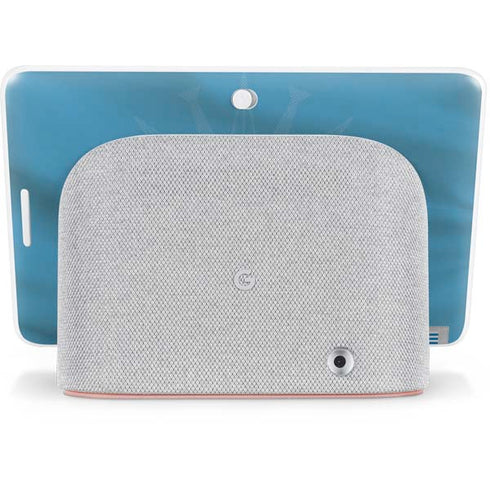 Uruguay Soccer Flag Google Home Hub Skin