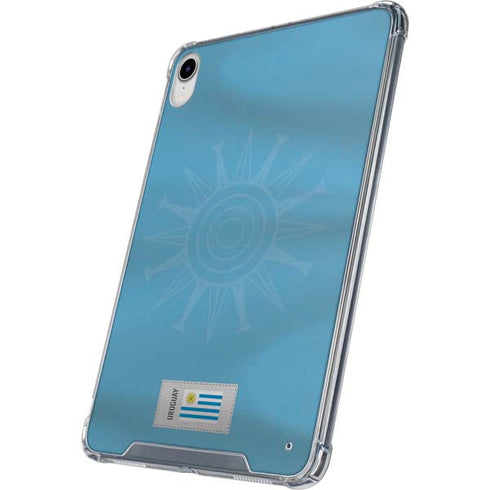 Uruguay Soccer Flag iPad 11th Gen (2025) Clear Case
