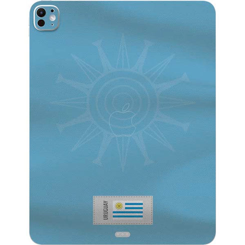 Uruguay Soccer Flag iPad Pro 13in M4 (2024) Skin