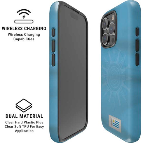 Uruguay Soccer Flag iPhone 16 Pro Magsafe Impact Case