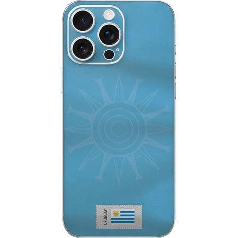 Uruguay Soccer Flag iPhone 16 Pro Max Skin
