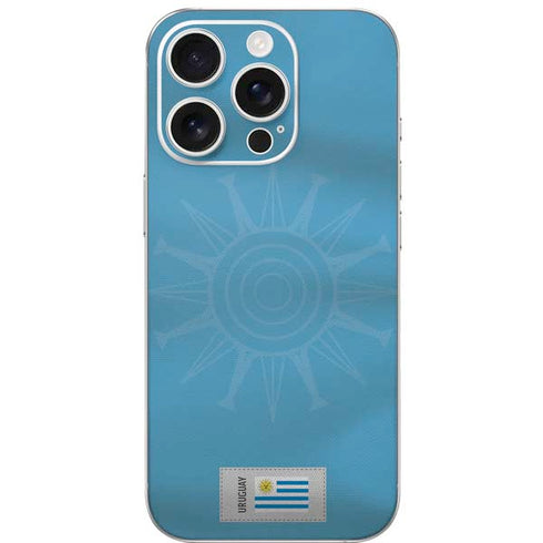Uruguay Soccer Flag iPhone 16 Pro Skin