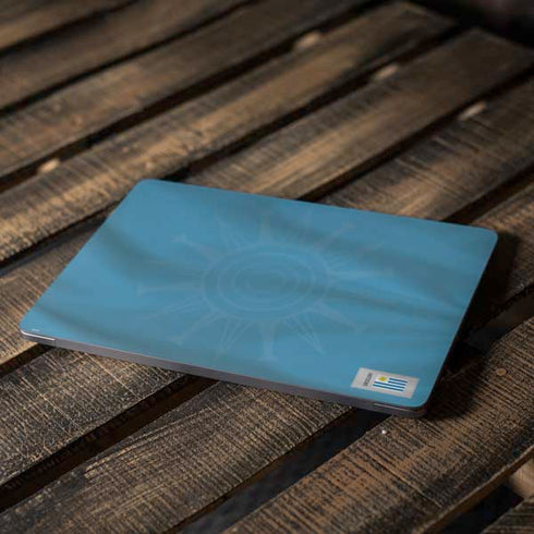 Uruguay Soccer Flag Apple MacBook Air Skin