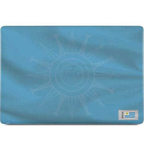 Uruguay Soccer Flag MacBook Skins