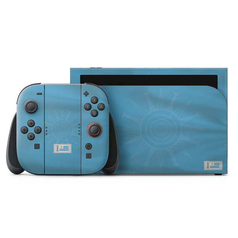 Uruguay Soccer Flag Nintendo Skins