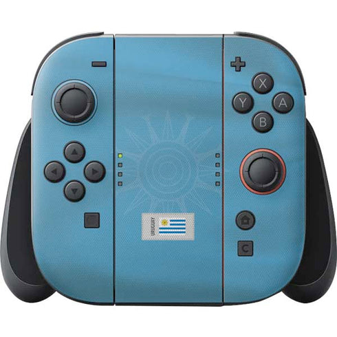 Uruguay Soccer Flag Nintendo Switch 2 (2025) Joy-Con Controller Skin