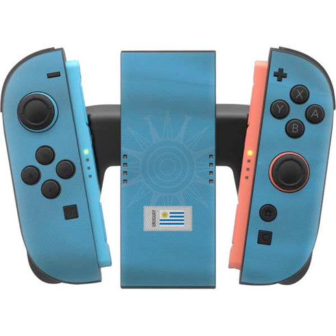 Uruguay Soccer Flag Nintendo Switch 2 (2025) Joy-Con Controller Skin
