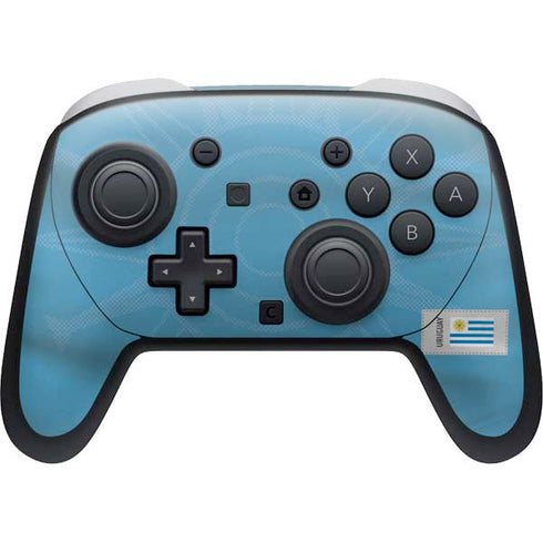 Uruguay Soccer Flag Nintendo Skins