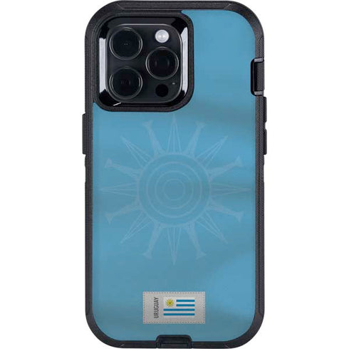 Uruguay Soccer Flag Otterbox Defender iPhone Skin