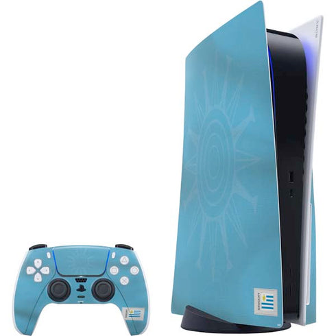 Uruguay Soccer Flag PlayStation PS5 Skins