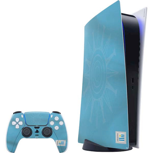 Uruguay Soccer Flag PlayStation PS5 Skins