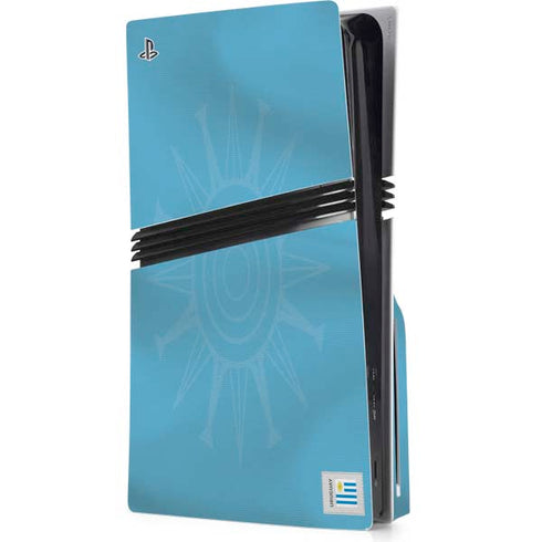 Uruguay Soccer Flag PS5 Pro Disk Console Skin