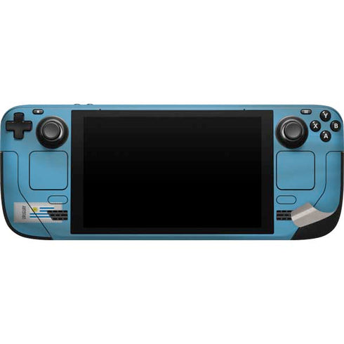 Uruguay Soccer Flag Steam Deck Handheld Gaming Computer Skin
