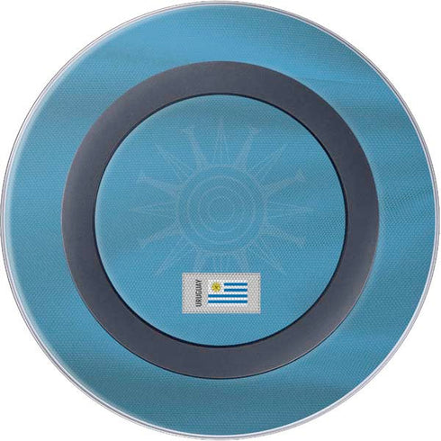 Uruguay Soccer Flag Wireless Charger Skin