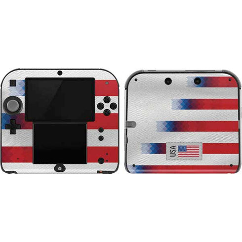 USA Soccer Flag Nintendo 2DS Skin