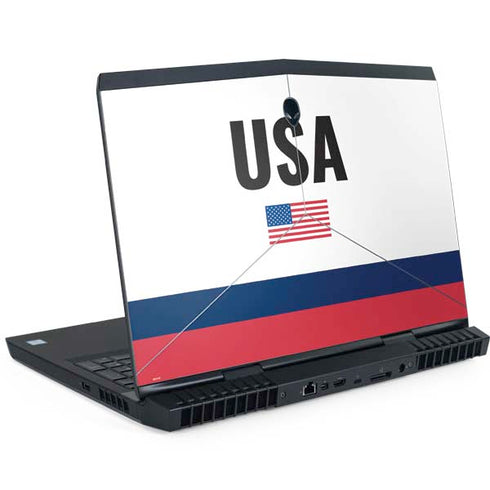 USA American Flag Dell Alienware Skin