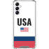 USA American Flag Gabb Phone 4 Clear Case
