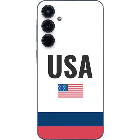 USA American Flag Galaxy A55 5G Skin