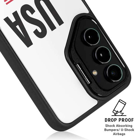 USA American Flag Galaxy S24 FE Kickstand Case