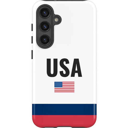USA American Flag Galaxy S25 Plus Impact Case