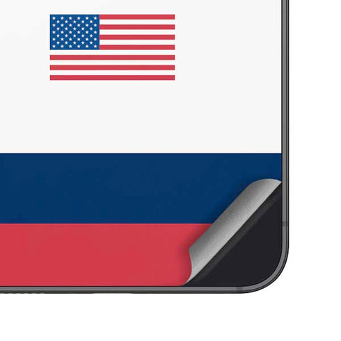 USA American Flag Galaxy S25 Skin