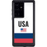 USA American Flag Galaxy S24 Ultra Waterproof Case