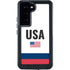 USA American Flag Galaxy S24 Waterproof Case