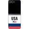 USA American Flag Galaxy Z Flip6 Skin