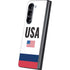 USA American Flag Galaxy Z Fold5 5G Skin