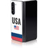 USA American Flag Galaxy Z Fold5 5G Skin