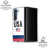 USA American Flag Galaxy Z Fold6 Clear Case