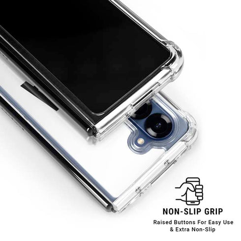 USA American Flag Galaxy Z Fold6 Clear Case